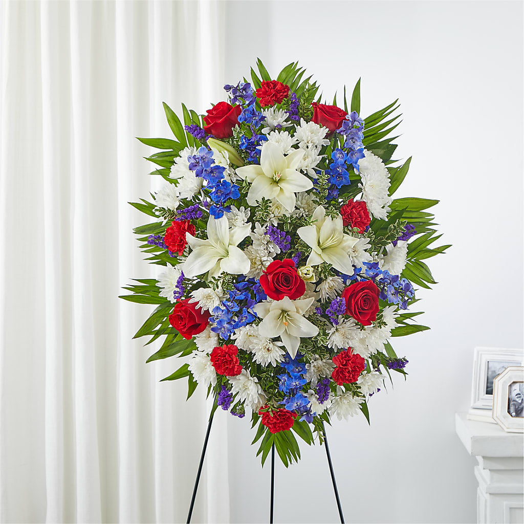Cherished Service Standing Spray –  Mongis Luxe Creations Llc, Old Bridge NJ