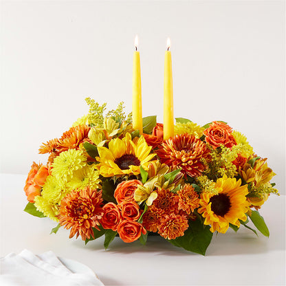 Autumn Harmony Centerpiece –  Mongis Luxe Creations Llc, Old Bridge NJ