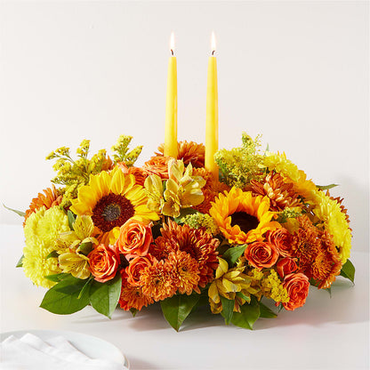 Autumn Harmony Centerpiece –  Mongis Luxe Creations Llc, Old Bridge NJ