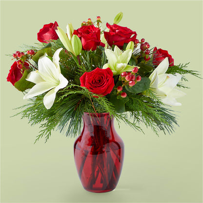 Evergreen Delight Bouquet –  Mongis Luxe Creations Llc, Old Bridge NJ