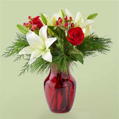 Evergreen Delight Bouquet –  Mongis Luxe Creations Llc, Old Bridge NJ