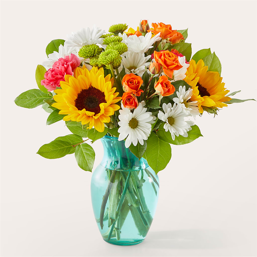 Sun-drenched Blooms Bouquet –  Mongis Luxe Creations Llc, Old Bridge NJ