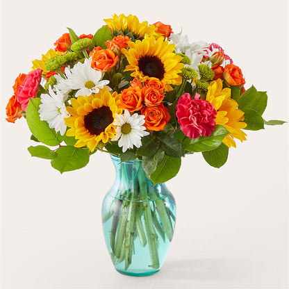 Sun-drenched Blooms Bouquet –  Mongis Luxe Creations Llc, Old Bridge NJ