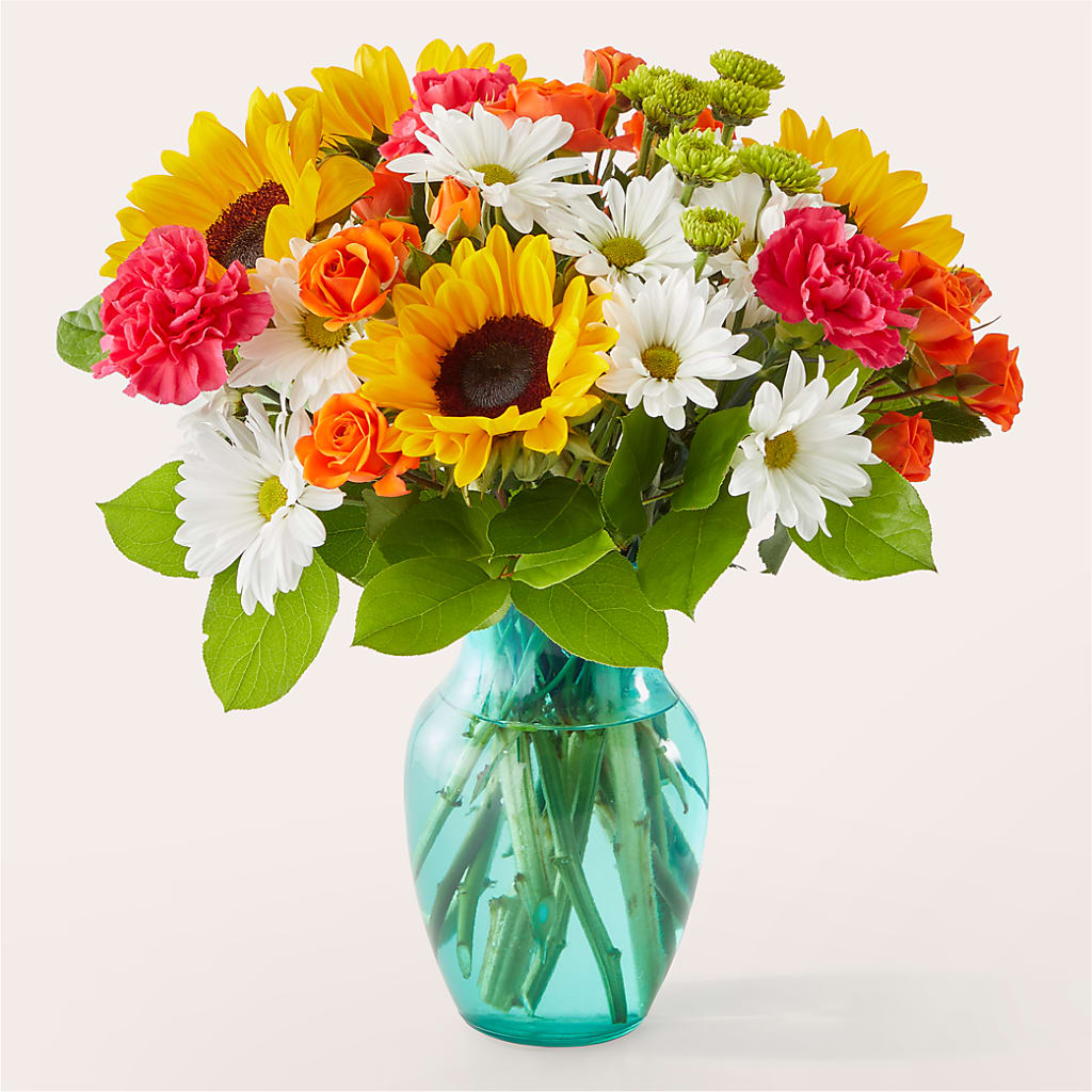Sun-drenched Blooms Bouquet –  Mongis Luxe Creations Llc, Old Bridge NJ