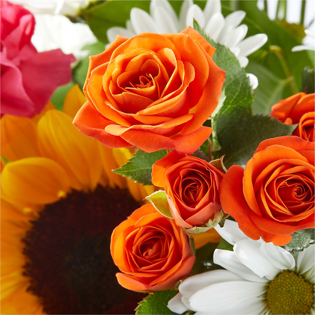 Sun-drenched Blooms Bouquet –  Mongis Luxe Creations Llc, Old Bridge NJ