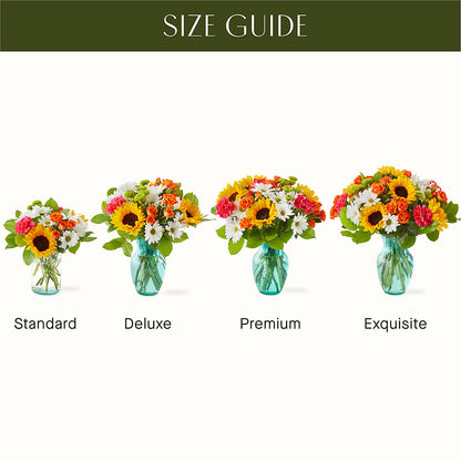 Sun-drenched Blooms Bouquet –  Mongis Luxe Creations Llc, Old Bridge NJ