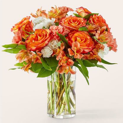 Apricot Glow Bouquet –  Mongis Luxe Creations Llc, Old Bridge NJ