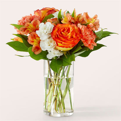 Apricot Glow Bouquet –  Mongis Luxe Creations Llc, Old Bridge NJ