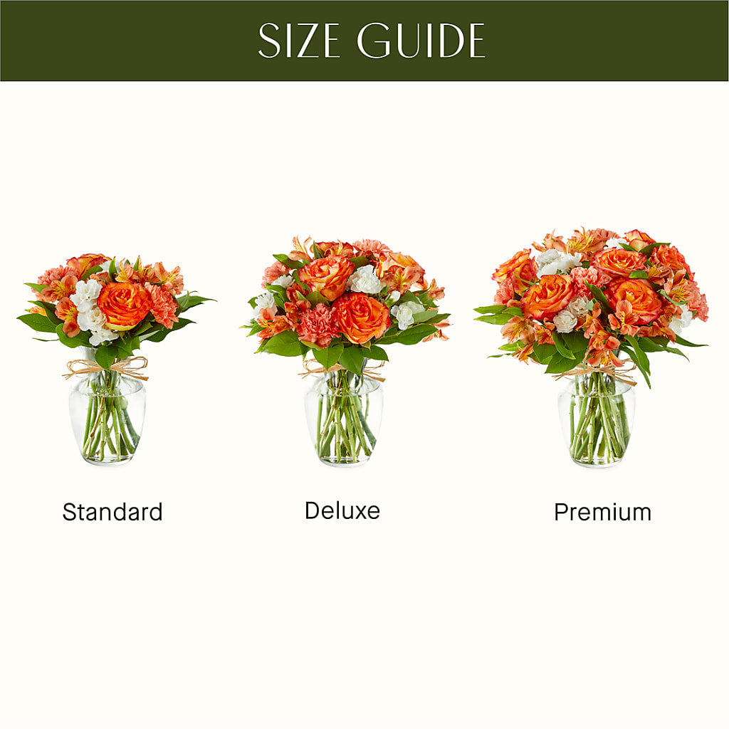 Apricot Glow Bouquet –  Mongis Luxe Creations Llc, Old Bridge NJ