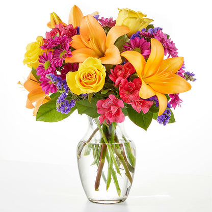 Colorful Visions Bouquet –  Mongis Luxe Creations Llc, Old Bridge NJ