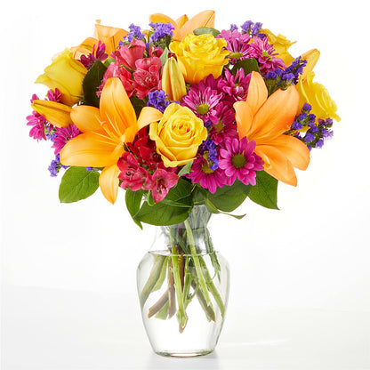 Colorful Visions Bouquet –  Mongis Luxe Creations Llc, Old Bridge NJ