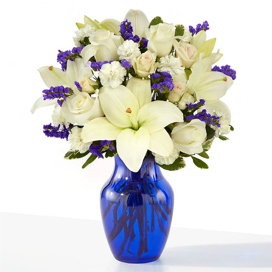 Sapphire Rush Bouquet –  Mongis Luxe Creations Llc, Old Bridge NJ