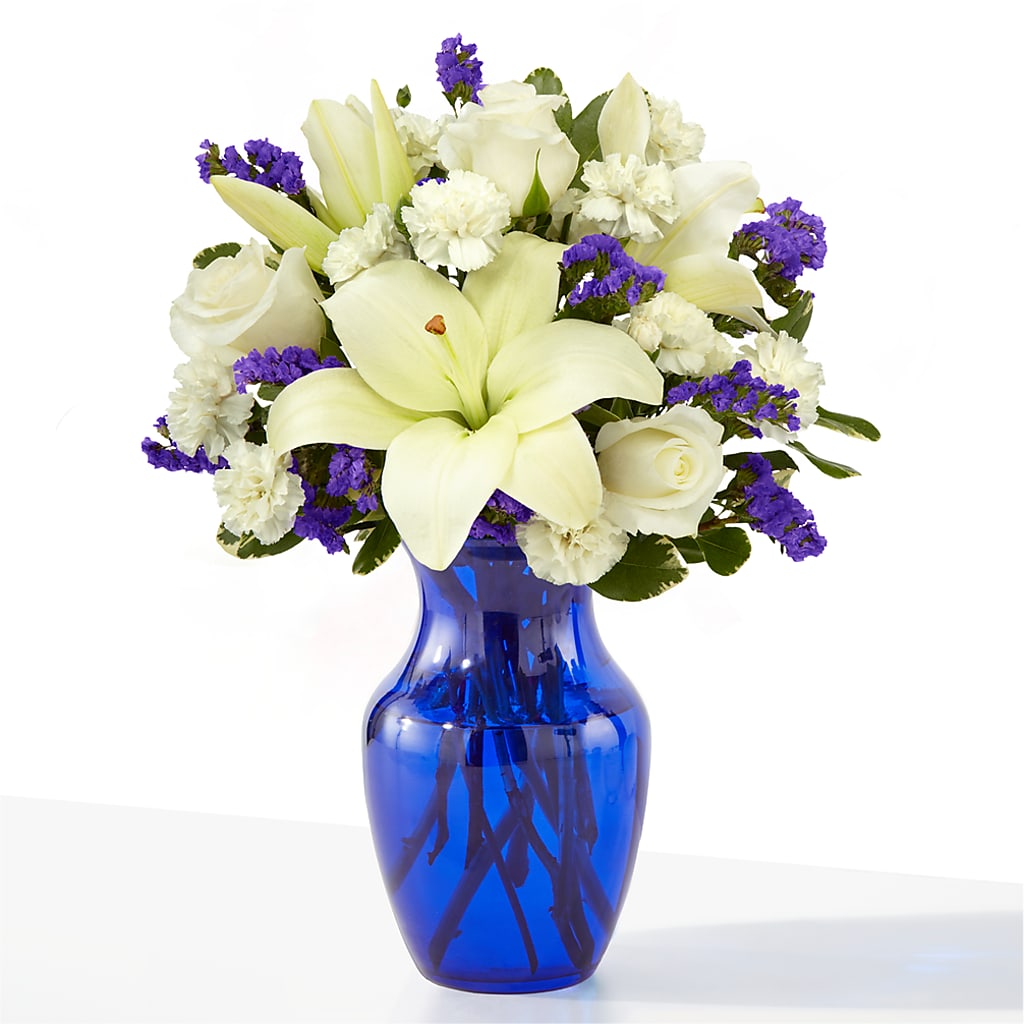 Sapphire Rush Bouquet –  Mongis Luxe Creations Llc, Old Bridge NJ
