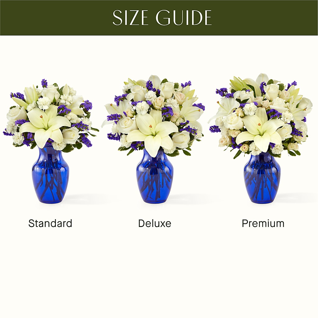 Sapphire Rush Bouquet –  Mongis Luxe Creations Llc, Old Bridge NJ