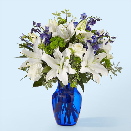 Santorini Bouquet –  Mongis Luxe Creations Llc, Old Bridge NJ