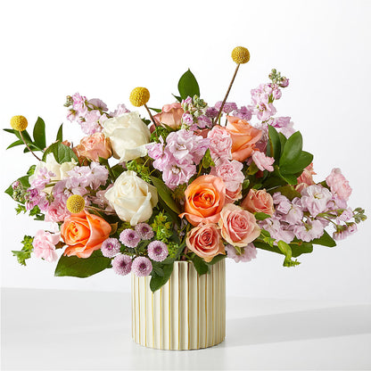 French Market Bouquet with Ivory Vase –  Mongis Luxe Creations Llc, Old Bridge NJ