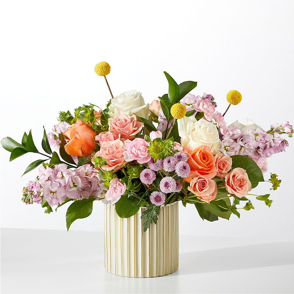 French Market Bouquet with Ivory Vase –  Mongis Luxe Creations Llc, Old Bridge NJ