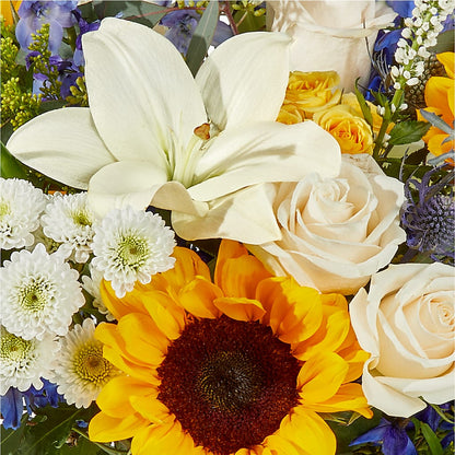 Wonderfully Sunny Bouquet –  Mongis Luxe Creations Llc, Old Bridge NJ
