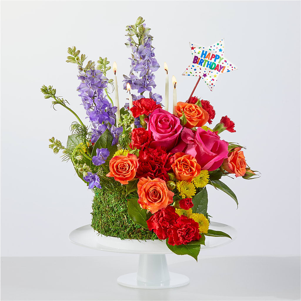 Best Year Yet Floral Cake –  Mongis Luxe Creations Llc, Old Bridge NJ