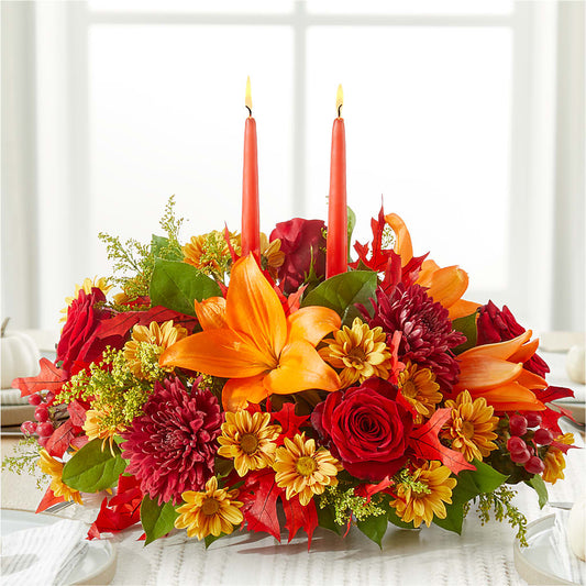 Autumn's Embrace Centerpiece –  Mongis Luxe Creations Llc, Old Bridge NJ