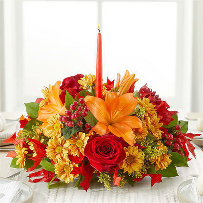 Autumn's Embrace Centerpiece –  Mongis Luxe Creations Llc, Old Bridge NJ