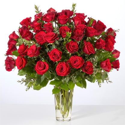 Forever Yours Fifty Stem Red Rose Bouquet –  Mongis Luxe Creations Llc, Old Bridge NJ