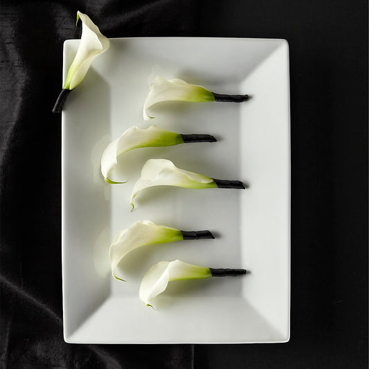 Calla Lily Promise Boutonniere –  Mongis Luxe Creations Llc, Old Bridge NJ