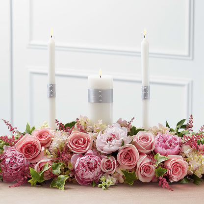 Worldwide Romance Unity Candle Arrangement –  Mongis Luxe Creations Llc, Old Bridge NJ