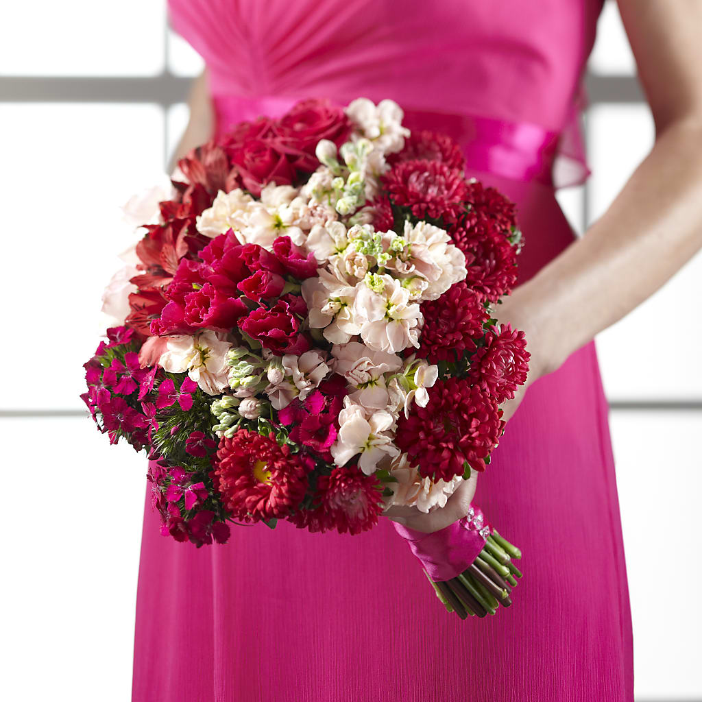 Pink Effervescence Bouquet –  Mongis Luxe Creations Llc, Old Bridge NJ