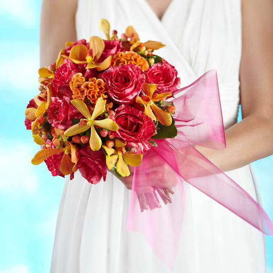 Brilliant Shades of Love Bouquet –  Mongis Luxe Creations Llc, Old Bridge NJ