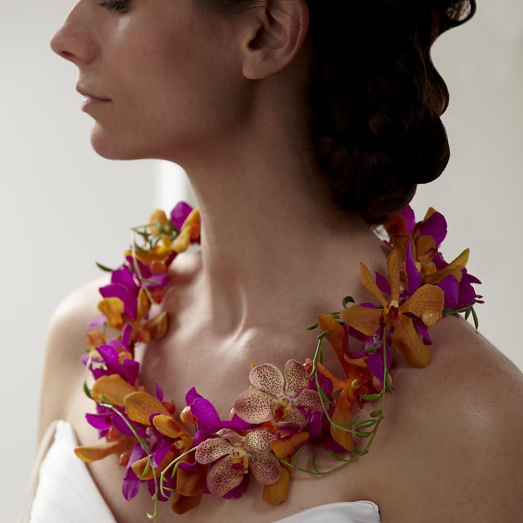 My Sweet Love Floral Necklace –  Mongis Luxe Creations Llc, Old Bridge NJ