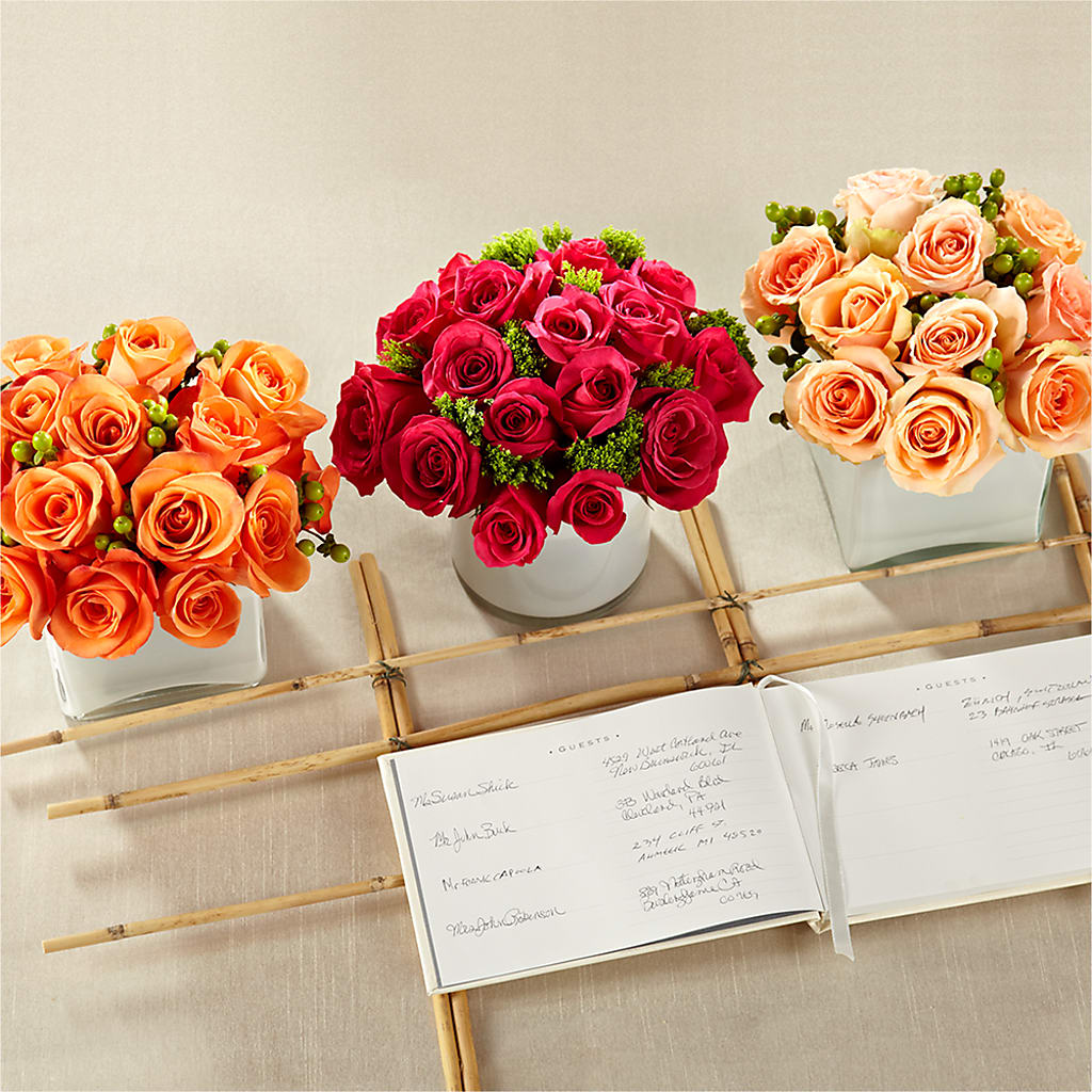 Dawn Rose Centerpiece –  Mongis Luxe Creations Llc, Old Bridge NJ