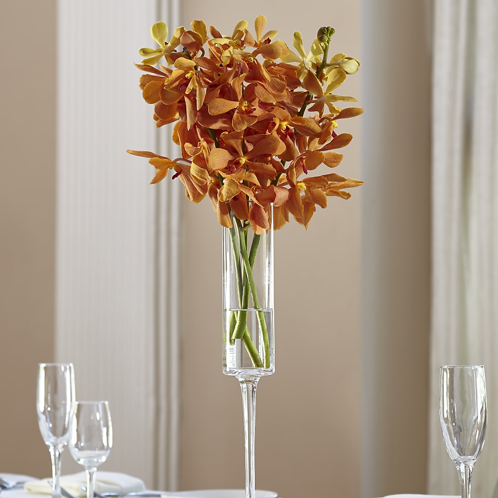 Orange Mokara Bouquet –  Mongis Luxe Creations Llc, Old Bridge NJ