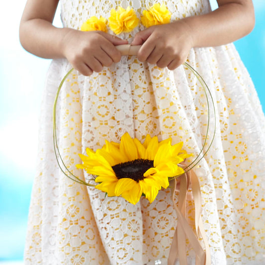 Sweet Sunshine Flower Girl Bouquet –  Mongis Luxe Creations Llc, Old Bridge NJ