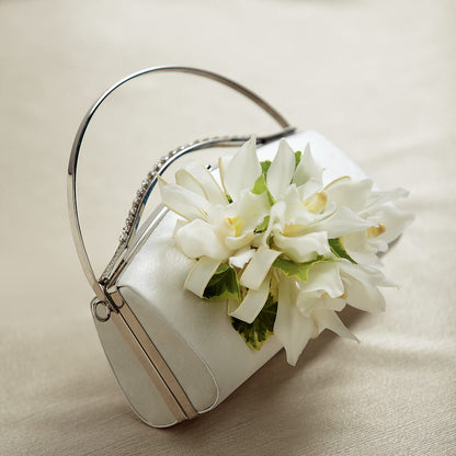 White Purse Decor –  Mongis Luxe Creations Llc, Old Bridge NJ