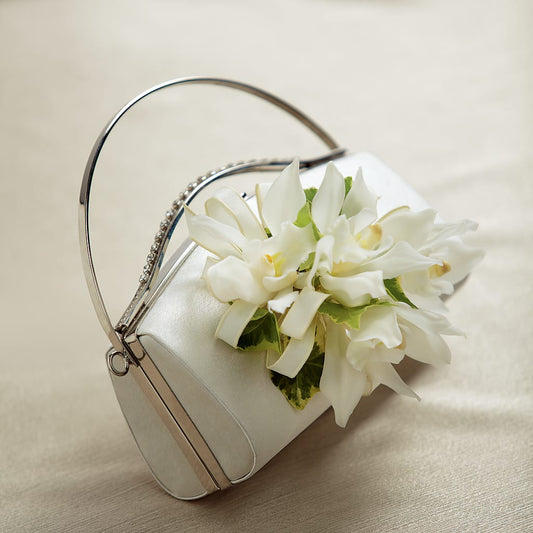 White Purse Decor –  Mongis Luxe Creations Llc, Old Bridge NJ