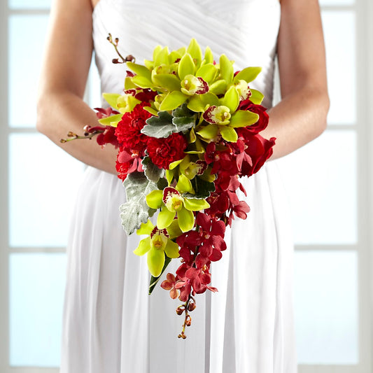 Elegant Orchid Bouquet –  Mongis Luxe Creations Llc, Old Bridge NJ