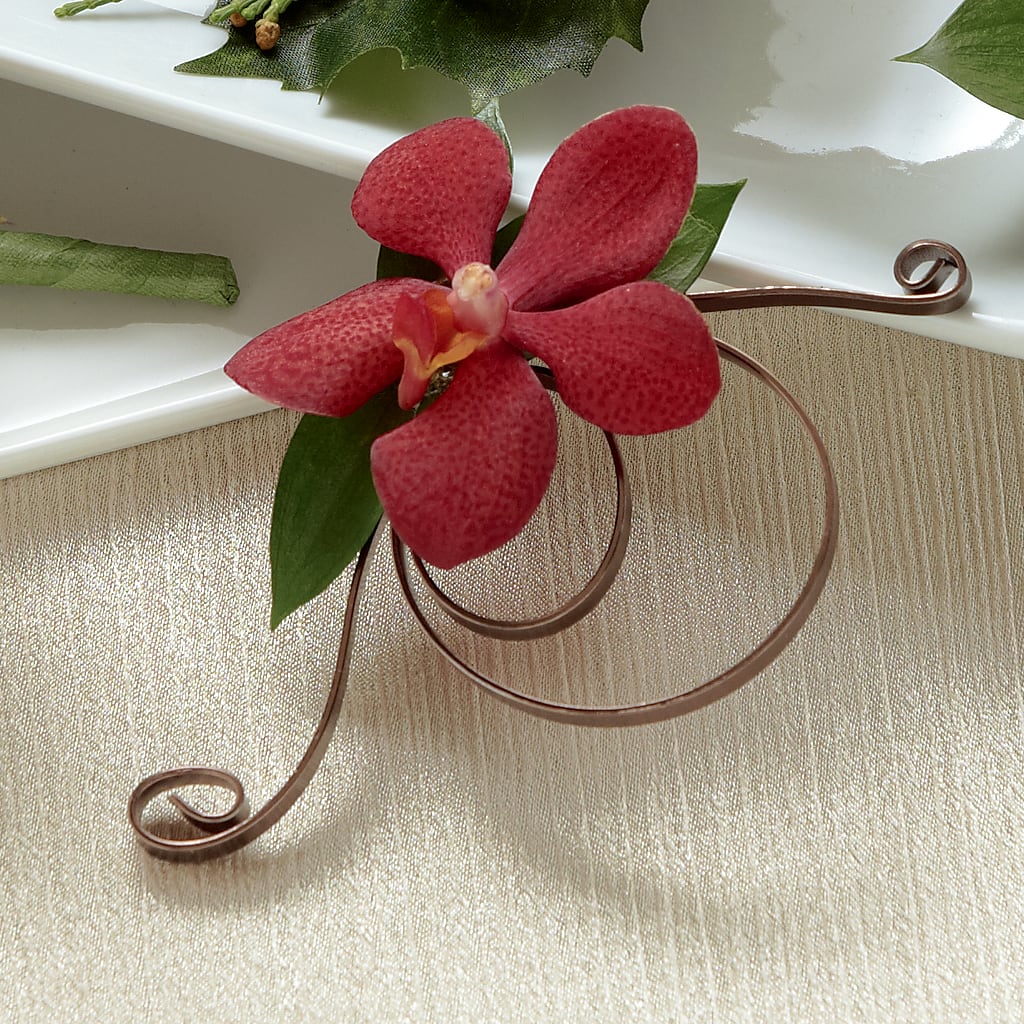 Red Mokara Boutonniere –  Mongis Luxe Creations Llc, Old Bridge NJ
