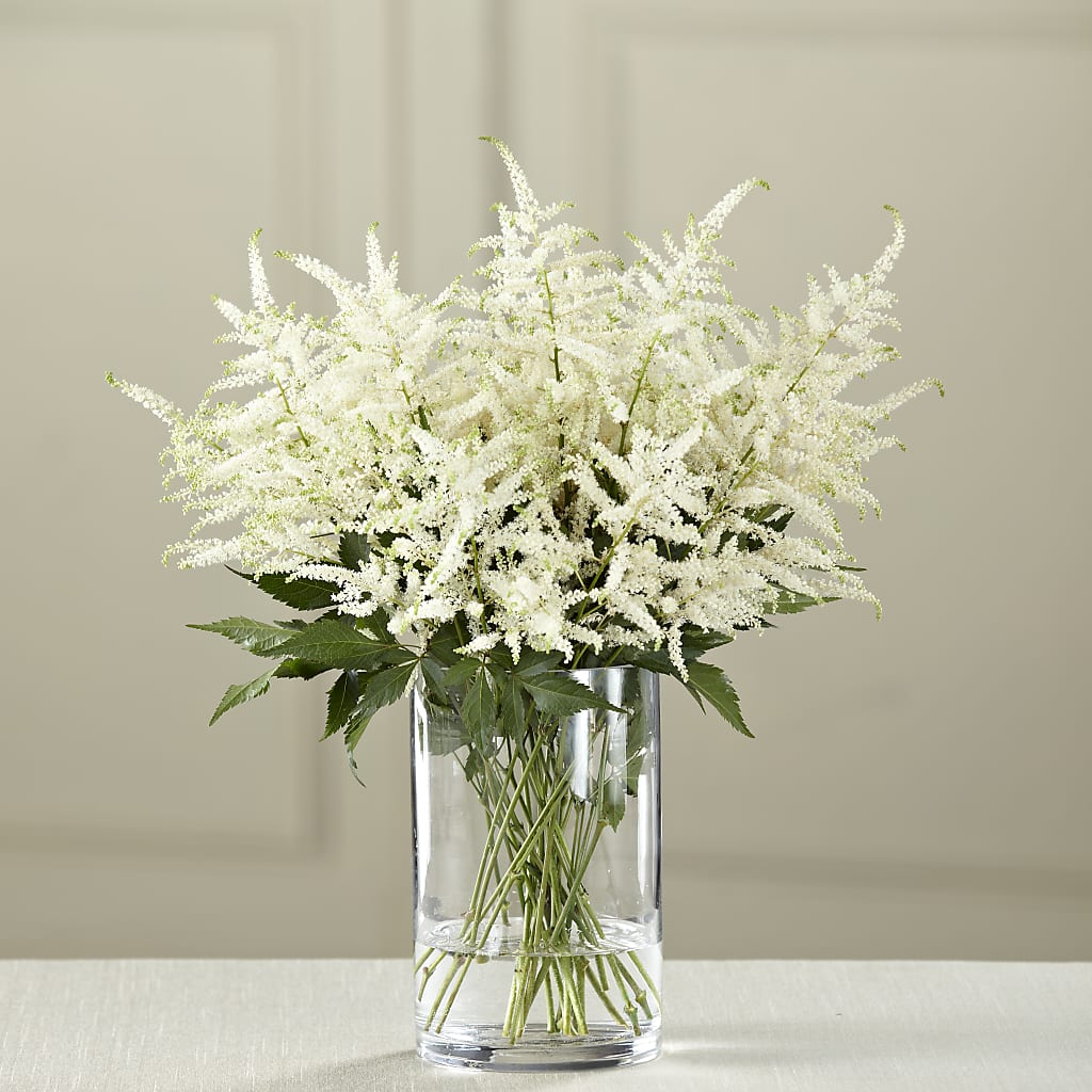 White Astilbe Bouquet –  Mongis Luxe Creations Llc, Old Bridge NJ