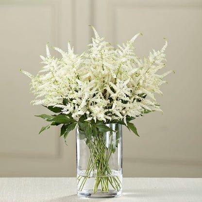 White Astilbe Bouquet –  Mongis Luxe Creations Llc, Old Bridge NJ